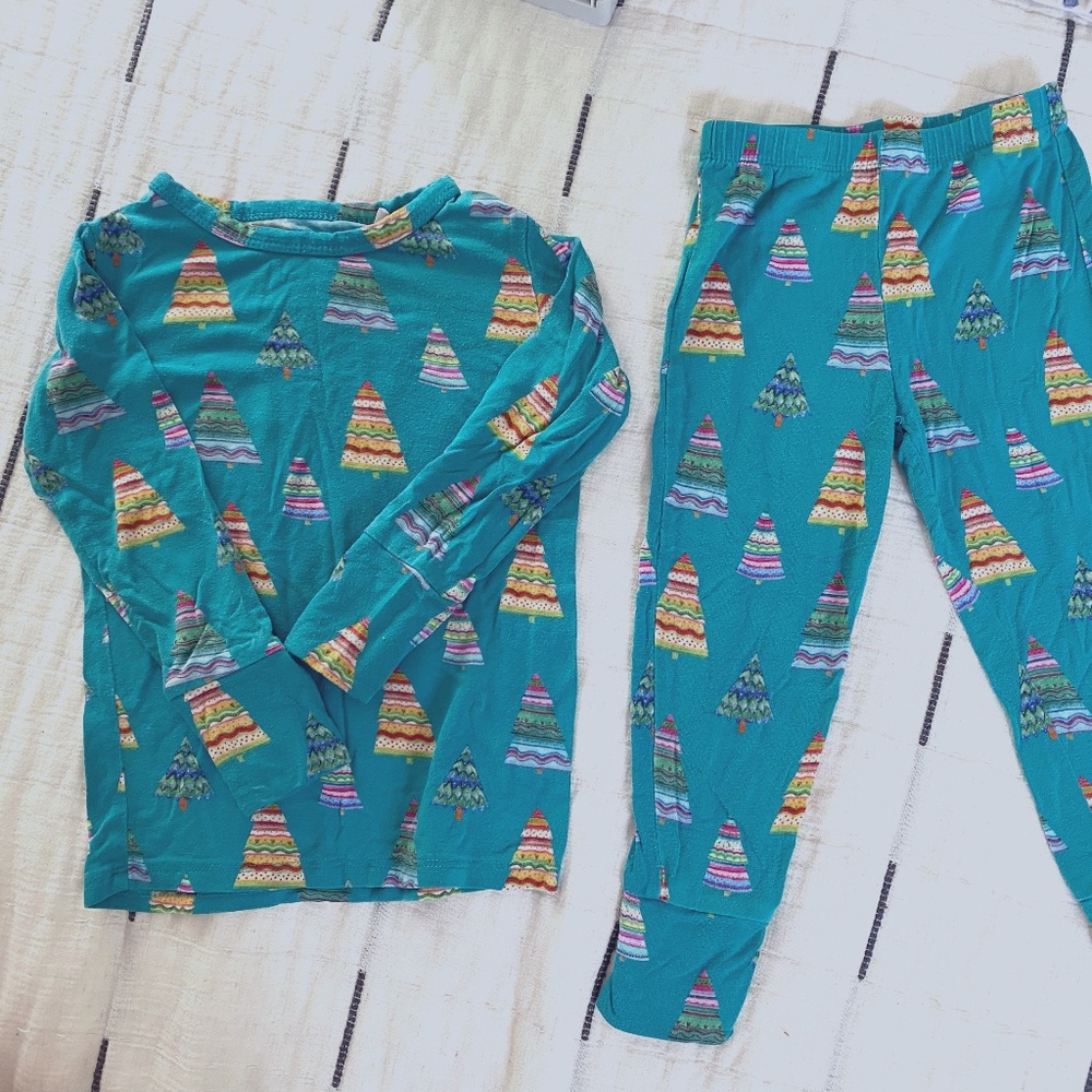 Longsleeve bamboo pjs 2T